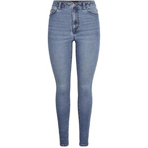 PIECES Pcdana Mb402 Noos skinny jeans voor dames, Medium blauwe denim