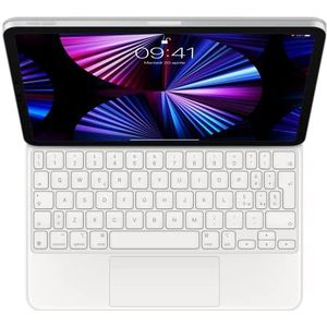 Apple Magic Keyboard voor iPad Pro 11 inch (3e generatie) en iPad Air (5 generatie) - Italiaans - wit ​​​​​​​