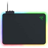 Razer Firefly V2 Muismat, gaming muismat met microgetextureerd oppervlak, kabelhouder en RGB-verlichting, zwart