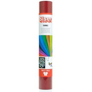 Siser® Opstrijkbaar vinyl om op te strijken, 50 x 30 cm, rood