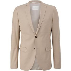 s.Oliver BLACK LABEL 2140779 Zakelijke jas voor heren, Beige 80 m1