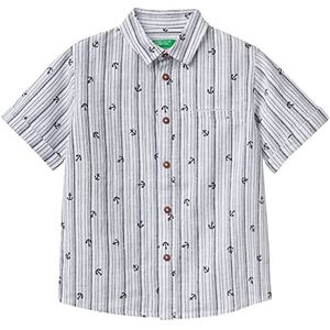 United Colors of Benetton Shirt 55y8gq00w jongenshemd (1 stuk), Meerkleurig 70 V