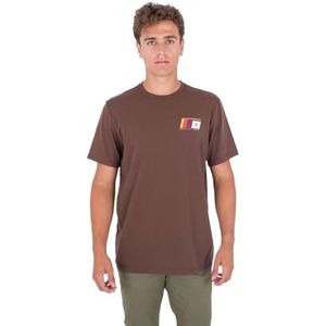 Hurley Evd Explr Honcho SS T-Shirt Homme, Expresso, S