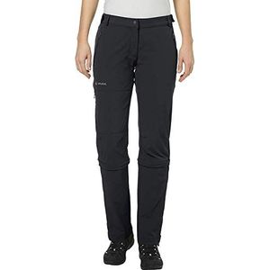 VAUDE Farley Stretch Capri T-Zip Pants II dames, zwart, FR: XXS (maat fabrikant: 34)