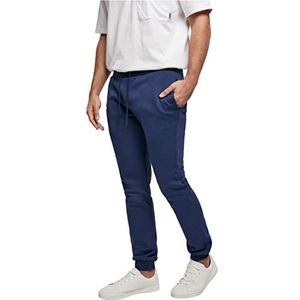 Urban Classics Heren joggingbroek van biologisch katoen Organic Basic sweatpants, sportbroek voor mannen in vele kleuren, maten S - 5XL, Donkerblauw