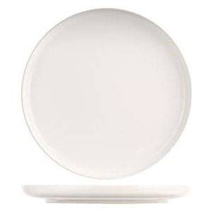 Cosy & Trendy Plat bord van Baltic aardewerk, wit, D27 cm