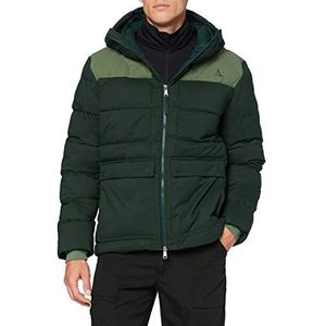 Schöffel Boston M Geïsoleerde jas voor heren, winter, sportjack met capuchon, waterdicht, winddicht