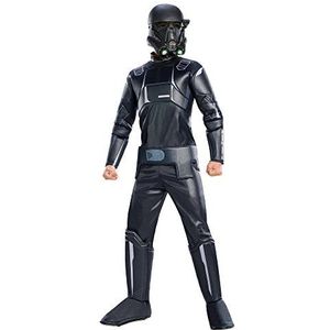 Rubie's Star Wars Death Trooper kostuum, maat M (5-7 jaar), zwart