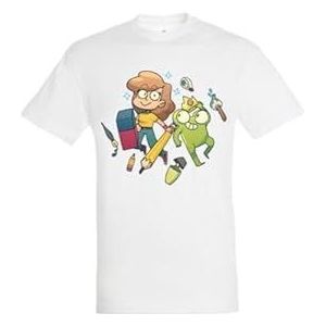 studio supernova T-shirt unisexe pour adulte, multicolore, M