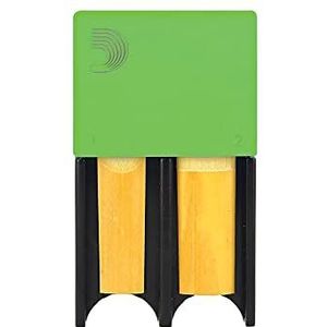 D'Addario Reed Guard klarinetten en saxofoon, groen, 4 stuks