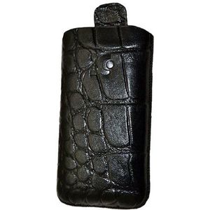 Suncase Originele Nokia Lumia 520 Croco zwart