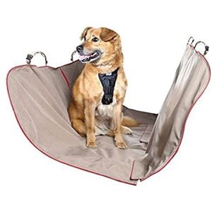 Kurgo House Autostoel Hangmat Deken voor Hond Waterbestendig Auto Accessoires Nootmuskaat