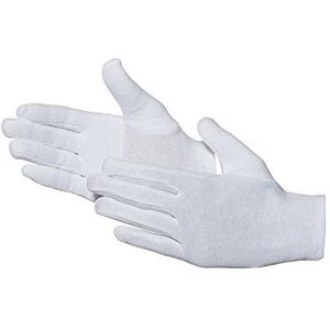 Jah Oekotex 580 12 paar katoenen handschoenen Renforce, maat 12, wit