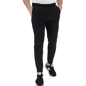 Champion Legacy Authentic Pants Pro Jersey C-Logo Zip Pocket Rib Cuff Trainingsbroek voor heren, zwart.