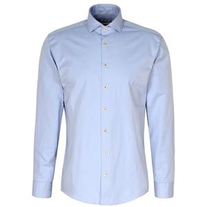 Seidensticker Casual overhemd voor heren, blauw, 40, blauw, 41, Blauw, 41