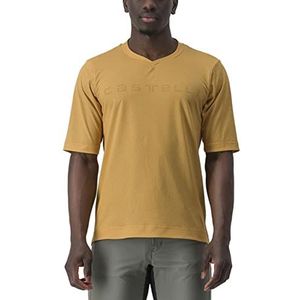 CASTELLI T-shirt pour homme, Multicolore (Honey), L