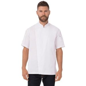 Chef Works BCSZ009 Springfield Essential Chef jas, wit, maat XL