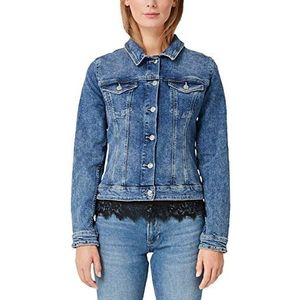 s.Oliver Jeansjas voor dames, Blauw (Blue Denim Stretch 53Z3)