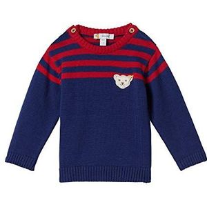 Pullover met contrasterende strepen (6033), 80, Patriot Blue (6033)