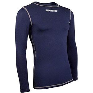 Rhino Uniseks onderhemd zonder etiket, marineblauw, XL
