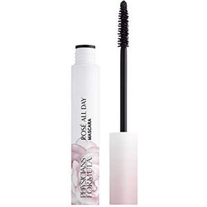 Physicians Formula, Rosé All Day Mascara, Volume en lengte Mascara met Hoog-gepigmenteerde Formule, Verrijkt met Rozenwater, Kakadu Plum, Goji Berry en een Lifting Blend, Vegan, Black