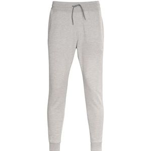 TRIGEMA Pantalon de jogging avec poignets, Gris chiné, L