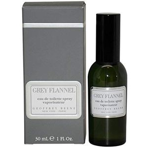 Geoffrey Beene Grey Flannel Eau de Toilette Spray voor heren, 30 ml