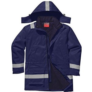 Portwest Winterjas, vuurbestendig, antistatisch, maat S, kleur: marineblauw, FR59NARS