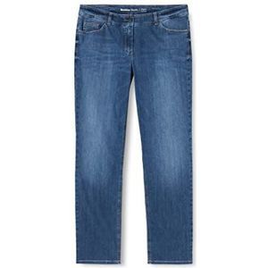 GERRY WEBER Edition Dames Jeans Denim Blauw met Used, 44, Denimblauw met gebruik!