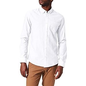 Only & Sons Onsalvaro Ls Oxford T-shirt Noos Business heren, Wit (Wit Wit)