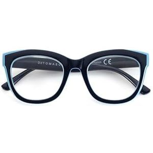 De Tomaso Reading Glass meerkleurig, 52 mm, uniseks, meerkleurig, 52 mm, Meerkleurig