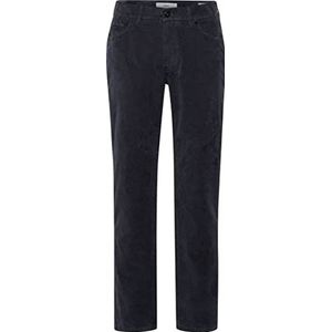 BRAX Cadiz Evolution Tt Pantalon moderne en velours côtelé à cinq poches pour homme, Gris graphite, 38W / 32L