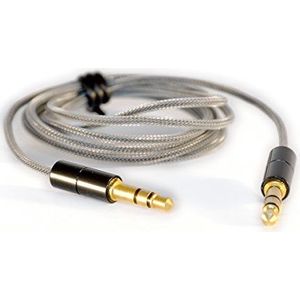 3,5 mm naar 3,5 mm AUX-kabel voor iPhone, iPad, Samsung en andere apparaten met 3,5 mm DC-aansluiting