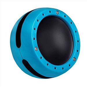 Voggenreiter Hi-Lo Shaker Percussion instrument voor afwisselende en heldere geluiden, diameter 7,5 cm, geïntegreerde resonantiefolie, blauw/zwart