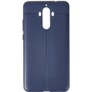 lopolike Huawei Mate 9 Pro hoes, Huawei Mate 9 Pro hoes, zachte TPU case telefoonhoes, anti-kras, valbescherming voor Huawei Mate 9 Pro (donkerblauw)