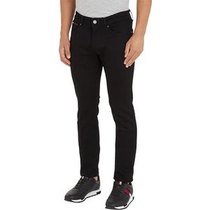 Tommy Hilfiger Scanton Slim NBKS Jeans voor heren, stretch, zwart, 29W / 36L, stretch zwart
