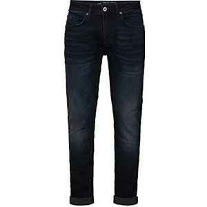 Petrol Industries Tapered Denim Herenbroek, Donker vervaagd