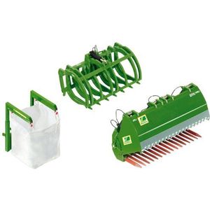 Siku - 7382 – modelauto – schaal – accessoires voor voorlader – John Deere – metaal – groen – schaal 1:32