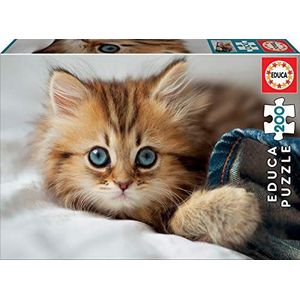 Educa - 17154-200 klassieke puzzel kitten