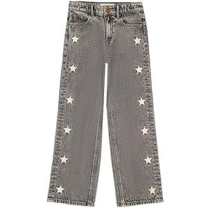 Vingino Cato Star Jeans voor meisjes, Vintage grijs.