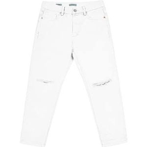 Gianni Lupo GL6130Q Pantalon 5 poches Carrot Cropped Fit, blanc, 52 hommes, Blanc, 38-48