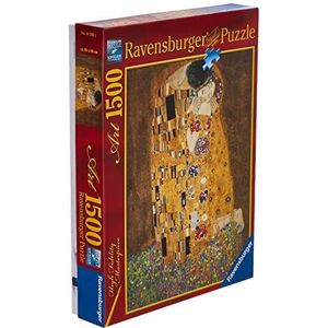 Ravensburger - 16290 - Klassieke puzzel - Klimt, de kus - 1500 stukjes