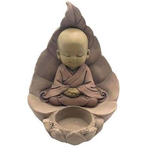 Zen Light Boeddha CH02 decoratief figuur, polyhars, Eén maat