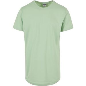 Urban Classics Shaped Long Tee 2 stuks T-shirt voor heren (2 stuks), Vintage groen