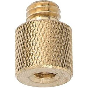 ayex Messing adapterschroef 1/4 inch buitendraad op 3/8 inch binnendraad