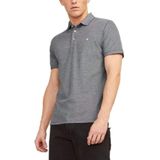 Jack & Jones Jjepaulos Ss Noos Poloshirt voor heren (1 stuk), grijs.