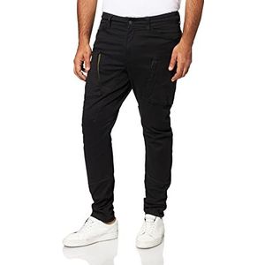G-STAR RAW Zip Pocket 3D Skinny Cargo Pants heren, zwart (Dk Black C105-6484)