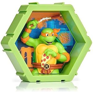 PODS 4D Ninja Michelangelo schildpadden, uniek verzamelfiguur om te verzamelen, die uit hun wereld barst in de jouwe, wanddisplay of plank, speelgoed en geschenken, serie 1 nr. 432