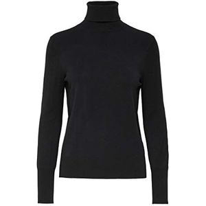 ONLY Trui voor dames Onlvenice L/S Effen Coltrui Knt Noos, Zwart (zwart)