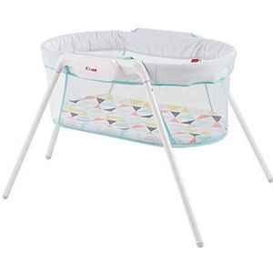 Fisher-Price Opvouwbaar en draagbaar bed met trillingen om de baby te kalmeren, inclusief opbergtas vanaf de geboorte, GBR67 [exclusief Amazon]